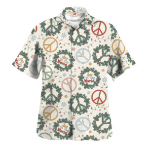 Hippie Hawaiian Shirt Groovy Summer Festival Gift TTHI167