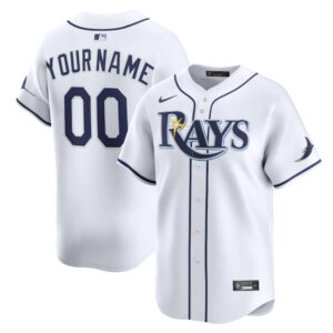Custom Tampa Bay Rays Jersey White Personalized – for Adults, Youth & Kids