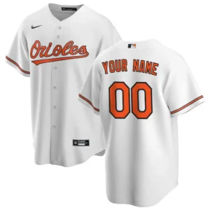 Custom Baltimore Orioles Jersey White Personalized – for Adults, Youth & Kids