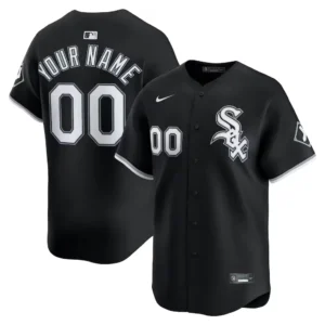Custom Chicago White Sox Jersey Black Personalized – for Adults, Youth & Kids