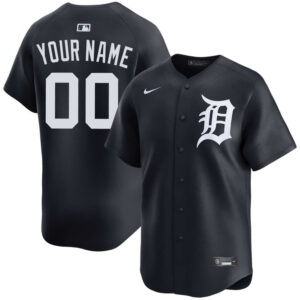 Custom Detroit Tigers Jersey Navy Personalized – for Adults, Youth & Kids