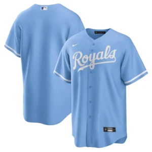 Custom Kansas City Royals Jersey Light Blue Personalized – for Adults, Youth & Kids