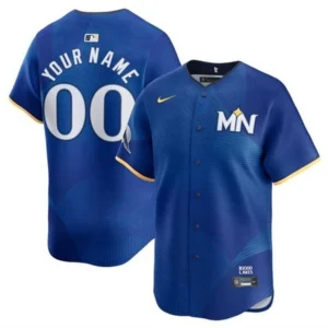 Custom Minnesota Twins Jersey Blue Personalized – for Adults, Youth & Kids