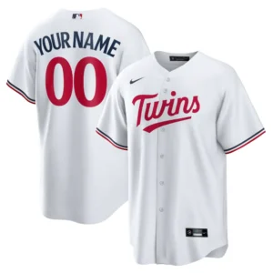 Custom Minnesota Twins Jersey White Personalized – for Adults, Youth & Kids