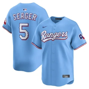 Custom Texas Rangers Jersey Light Blue Personalized – for Adults, Youth & Kids