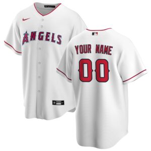 Custom Los Angeles Angels Jersey White Personalized – for Adults, Youth & Kids