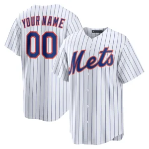 Custom New York Mets White Jersey Personalized – for Adults, Youth & Kids