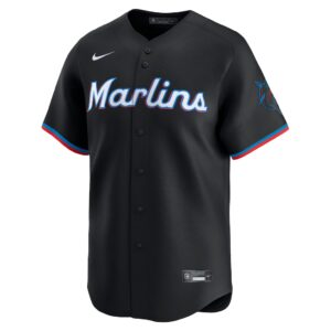 Custom Miami Marlins Black Jersey Personalized – for Adults, Youth & Kids