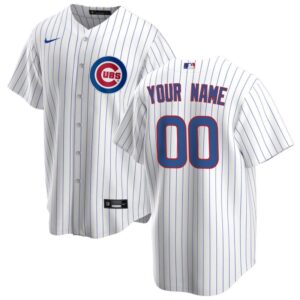 Custom Chicago Cubs White Jersey Personalized – for Adults, Youth & Kids