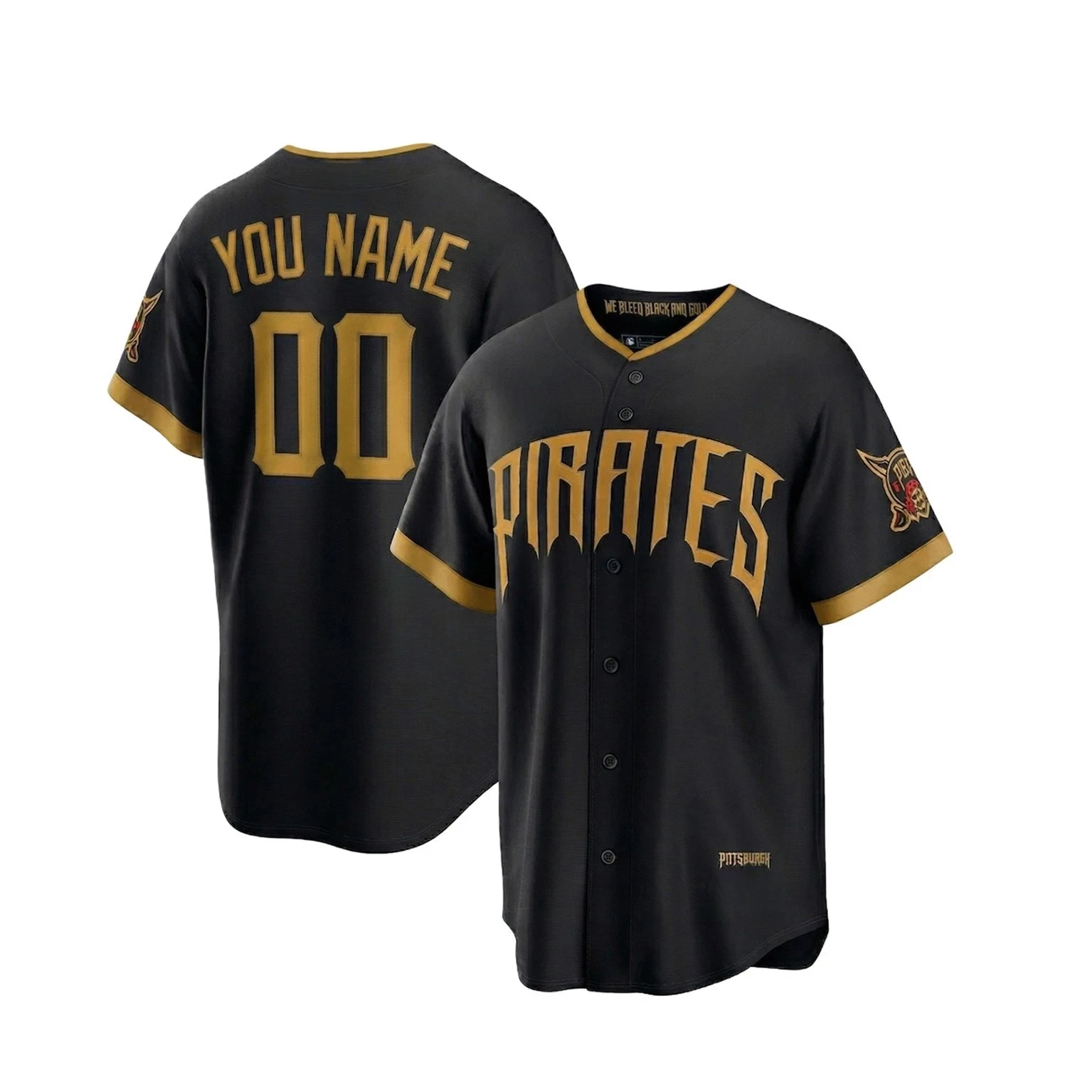 Custom Pittsburgh Pirates 2026 City Connect Jersey Personalized – for Adults, Youth & Kids Custom Pittsburgh Pirates 2026 City Connect Jersey Personalized – for Adults, Youth & Kids