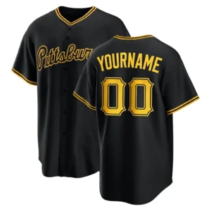 Custom Pittsburgh Pirates Black Jersey Personalized – for Adults, Youth & Kids