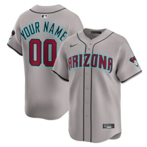 Custom Arizona Diamondbacks Gray Jersey Personalized – for Adults, Youth & Kids