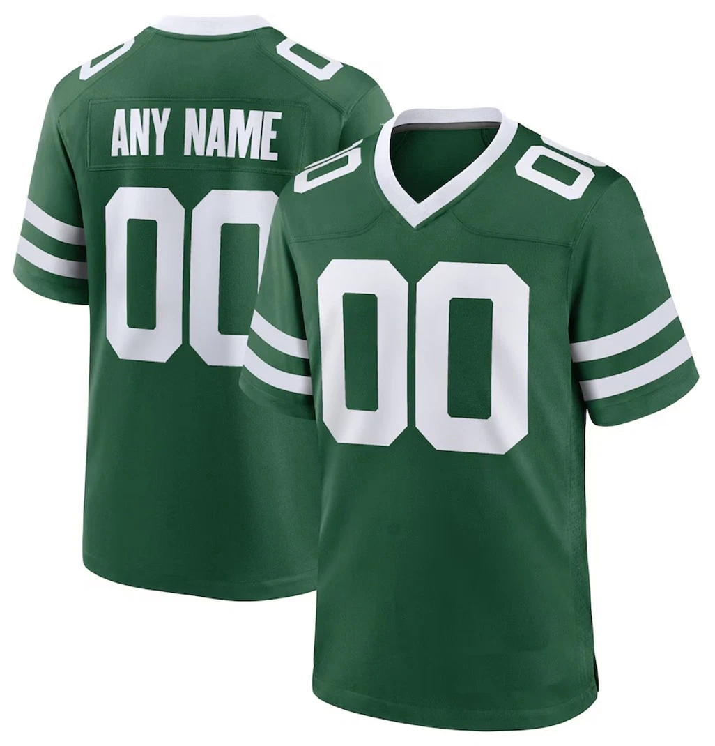 New York Jets Personalized NFL Green Jersey – Name & Number New York Jets Personalized NFL Green Jersey – Name & Number