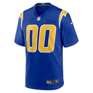 Los Angeles Chargers NFL Personalized Secondary Alternate Game Jersey – Name & Number