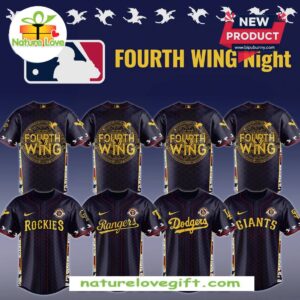 MLB Fourth Wing Baseball Jersey – Limited Edition Baseball Jersey