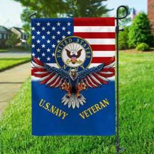 Premium US Navy Veteran Flag BPVC021213