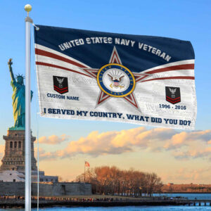 Premium Custom US Navy Grommet Flag VPVC105802, Gifts For Navy Veteran, Best Gifts On Father’s Day, Armed Forces Day, Independence Day, Veterans Day.
