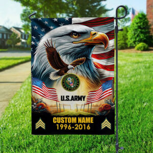 Premium Custom Name, Rank US Army Flag VPVC110201, Gift For Army Veteran, American Flag, Patriotic Flag, Garden Flag, House Flag, Best Gifts On Father's Day, Independence Day, Veterans Day. 2 1742972207063.jpg