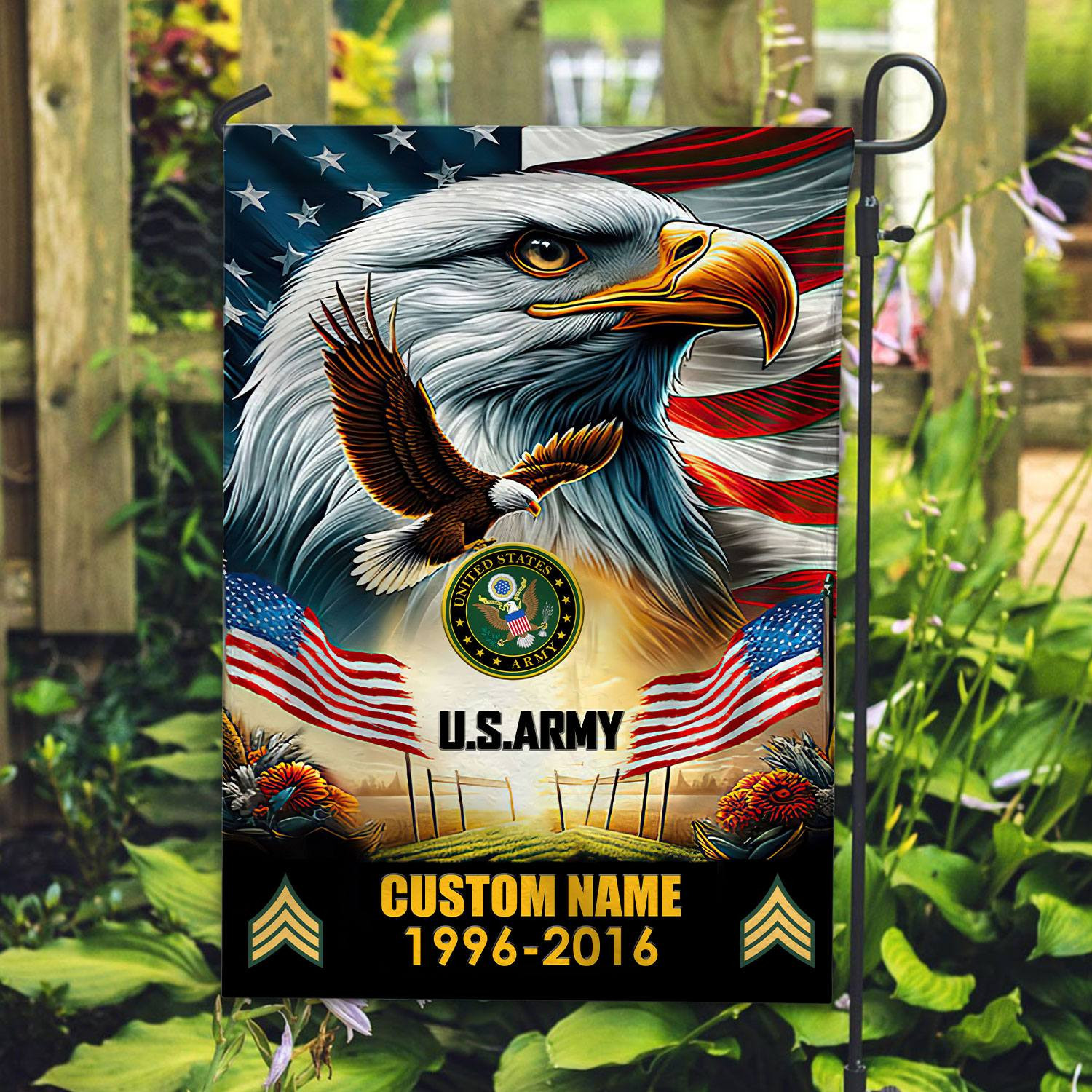 Premium Custom Name, Rank US Army Flag VPVC110201, Gift For Army Veteran, American Flag, Patriotic Flag, Garden Flag, House Flag, Best Gifts On Father’s Day, Independence Day, Veterans Day. Premium Custom Name, Rank US Army Flag VPVC110201, Gift For Army Veteran, American Flag, Patriotic Flag, Garden Flag, House Flag, Best Gifts On Father’s Day, Independence Day, Veterans Day.
