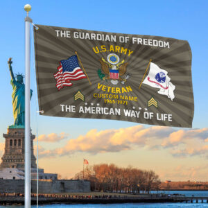 US Army Custom Grommet Flag VPVC108310, Gifts For Army Veteran, Best Gifts On Father’s Day, Armed Forces Day, Independence Day, Veterans Day.