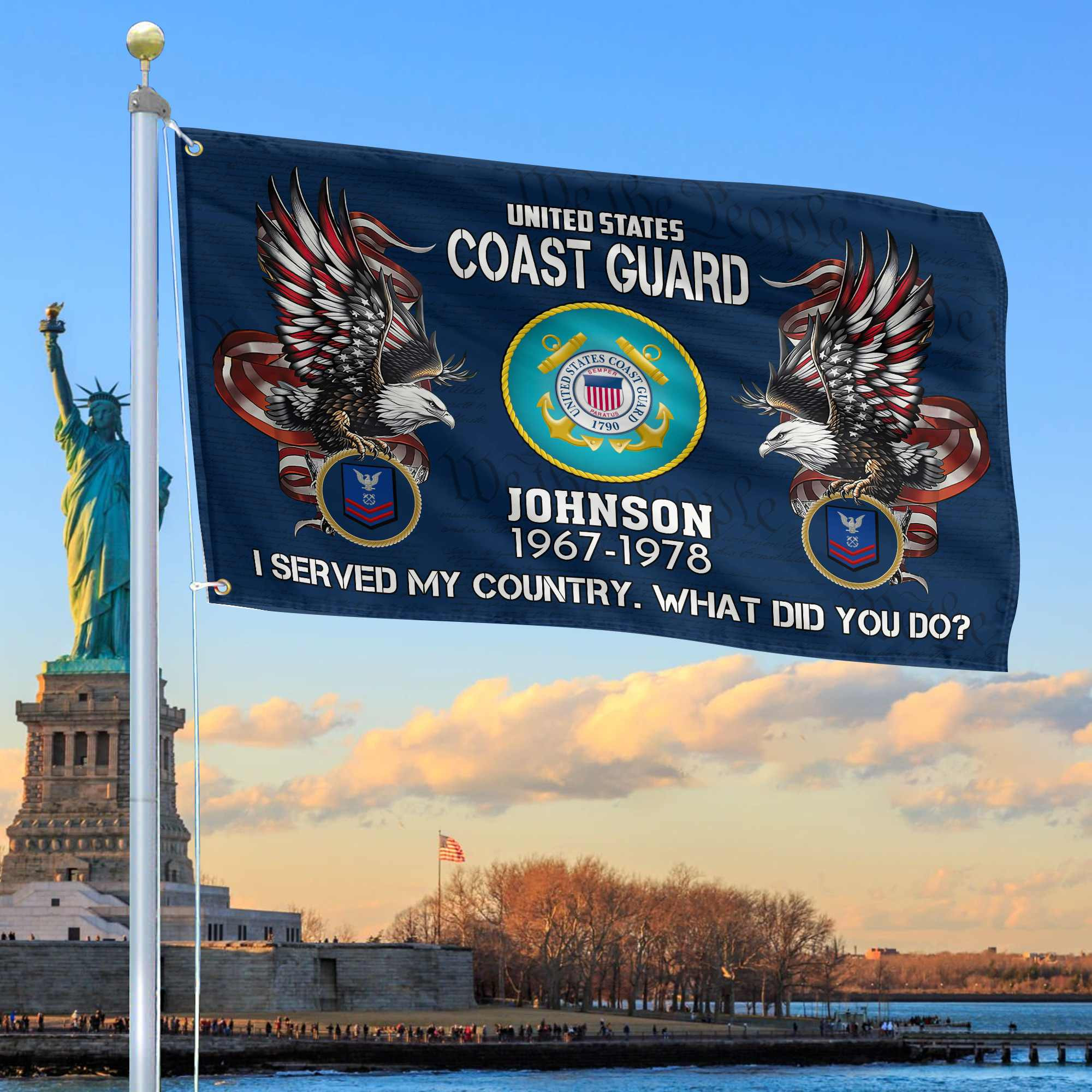Premium Custom USCG Grommet Flag VPVC108405, Gifts For Coast Guard Veteran, Gifts For Dad, For Husband, Best Gifts On Father’s Day, Armed Forces Day, Independence Day, Veterans Day. Premium Custom USCG Grommet Flag VPVC108405, Gifts For Coast Guard Veteran, Gifts For Dad, For Husband, Best Gifts On Father’s Day, Armed Forces Day, Independence Day, Veterans Day.