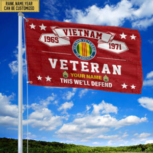 Premium Personalized Vietnam Veteran Grommet Flag, Gift For Vietnam Veteran, Gift For Veterans Day, Memorial Day, Father's Day VPVC104306 1 1717043499171.jpg