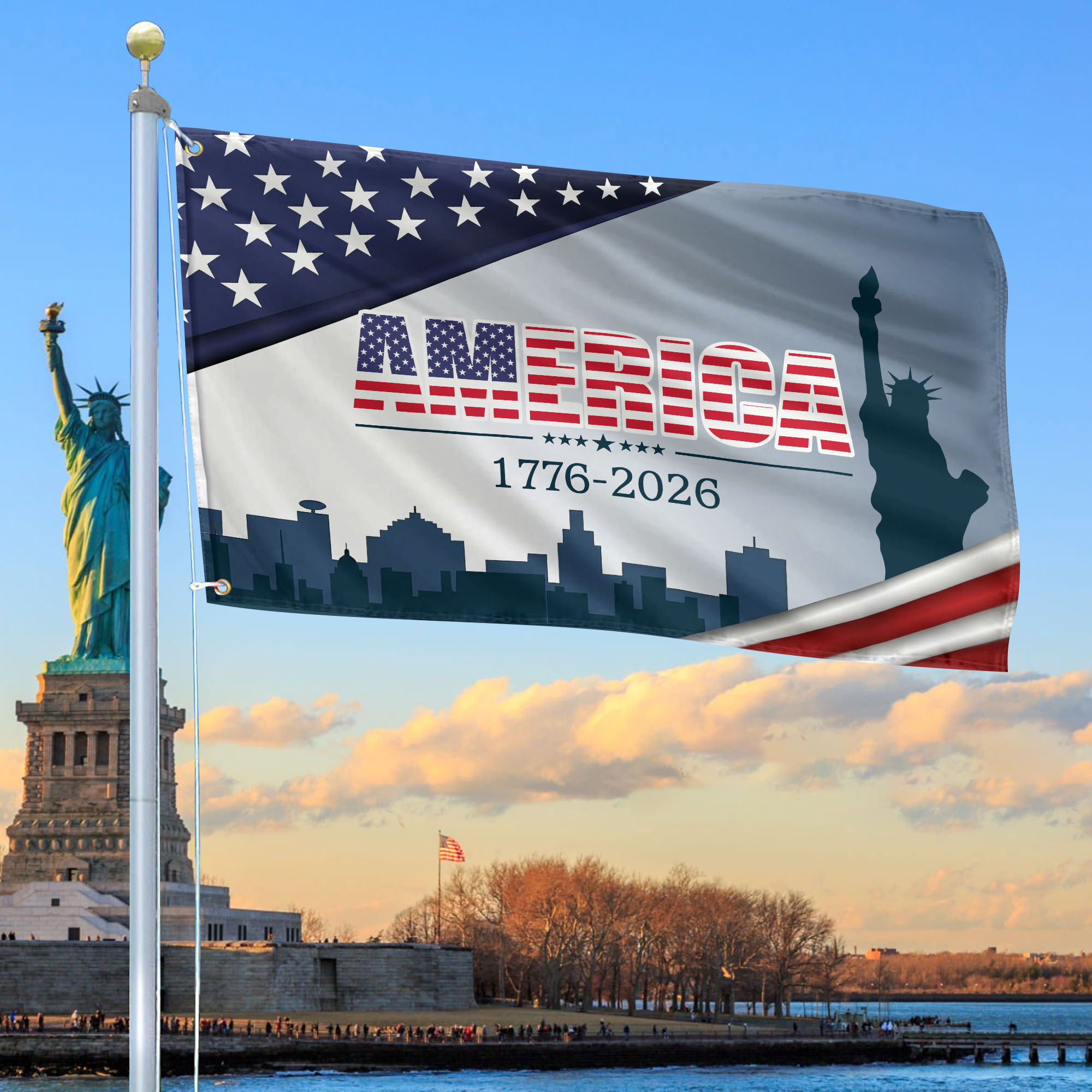 Premium America 250th Anniversary Grommet Flag VPVC120098, America 250th Flag, America 250th Birthday, Best Gifts On Independence Day, Veterans Day. Premium America 250th Anniversary Grommet Flag VPVC120098, America 250th Flag, America 250th Birthday, Best Gifts On Independence Day, Veterans Day.
