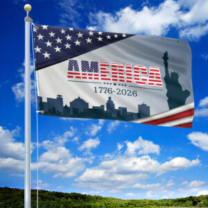 Premium America 250th Anniversary Grommet Flag VPVC120098, America 250th Flag, America 250th Birthday, Best Gifts On Independence Day, Veterans Day. 1 1769414016516.jpg