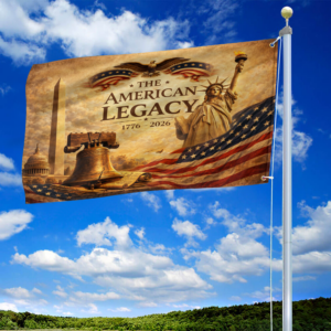 Premium America 250th Anniversary Grommet Flag VPVC120138, America 250th Flag, America 250th Birthday, Best Gifts On Independence Day, Veterans Day. 1 1774787931588.png