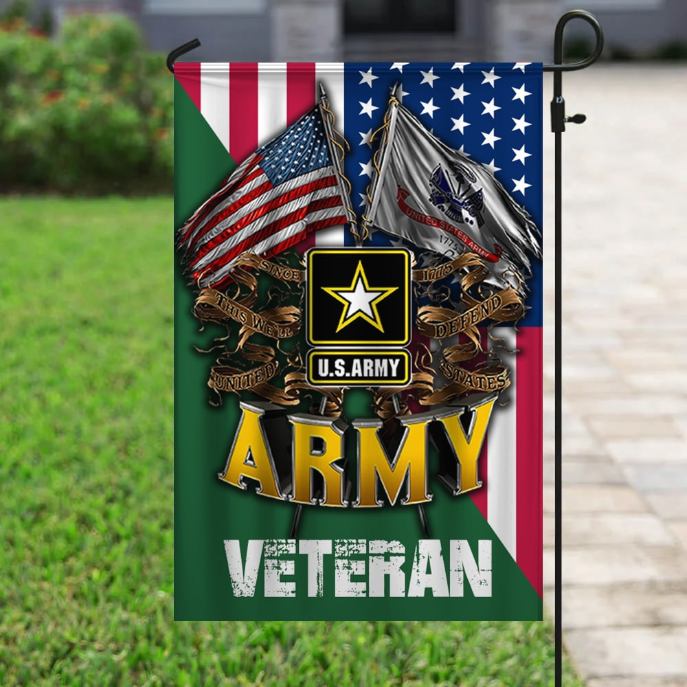 Premium Multiple US Military Services Veteran Flag PVC110101 Premium Multiple US Military Services Veteran Flag PVC110101