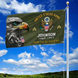 US Army Custom Grommet Flag VPVC108801, Gifts For Army Veteran, Best Gifts On Father's Day, Armed Forces Day, Independence Day, Veterans Day. 1 1741667943631.jpg