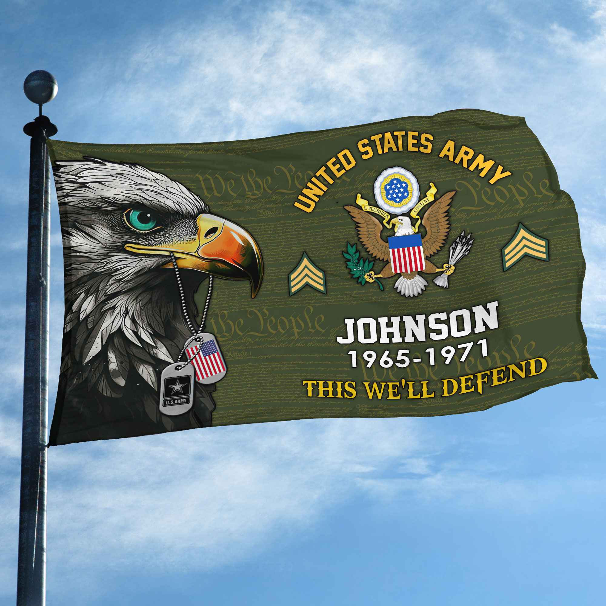 US Army Custom Grommet Flag VPVC108801, Gifts For Army Veteran, Best Gifts On Father’s Day, Armed Forces Day, Independence Day, Veterans Day. US Army Custom Grommet Flag VPVC108801, Gifts For Army Veteran, Best Gifts On Father’s Day, Armed Forces Day, Independence Day, Veterans Day.