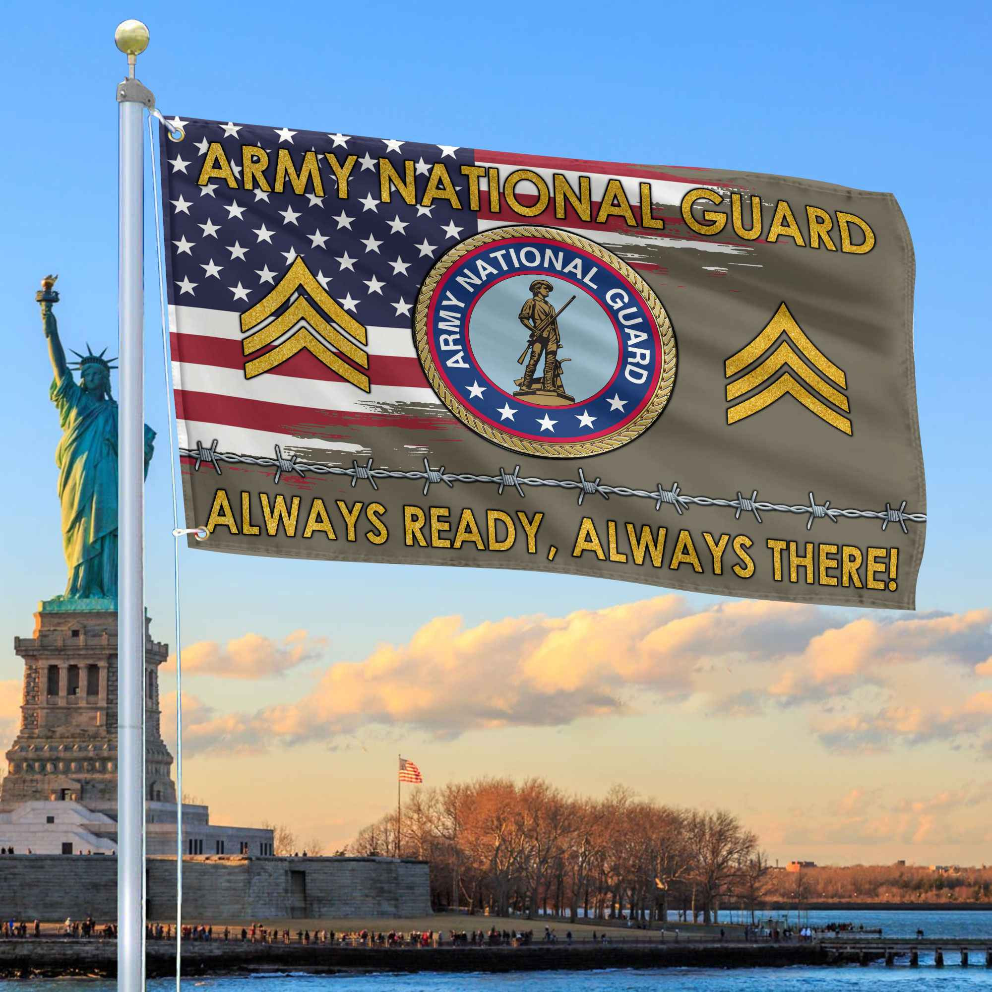 Unique Custom Name, Rank US Army National Guard Grommet Flag VPVC109608, Gifts For Army National Guard Veteran, Gifts For Dad, For Husband, Best Gifts On Father’s Day, Independence Day, Veterans Day. Unique Custom Name, Rank US Army National Guard Grommet Flag VPVC109608, Gifts For Army National Guard Veteran, Gifts For Dad, For Husband, Best Gifts On Father’s Day, Independence Day, Veterans Day.