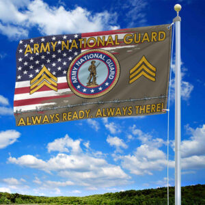 Unique Custom Name, Rank US Army National Guard Grommet Flag VPVC109608, Gifts For Army National Guard Veteran, Gifts For Dad, For Husband, Best Gifts On Father's Day, Independence Day, Veterans Day. 1 1741871738024.jpg