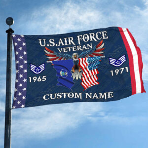 USAF Custom Grommet Flag VPVC109312, Gifts For Air Force Veteran, Best Gifts On Father's Day, Armed Forces Day, Independence Day, Veterans Day. 2 1741753159745.jpg