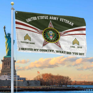Premium Custom US Army Grommet Flag VPVC105801, Gifts For Army Veteran, Best Gifts On Father’s Day, Armed Forces Day, Independence Day, Veterans Day.