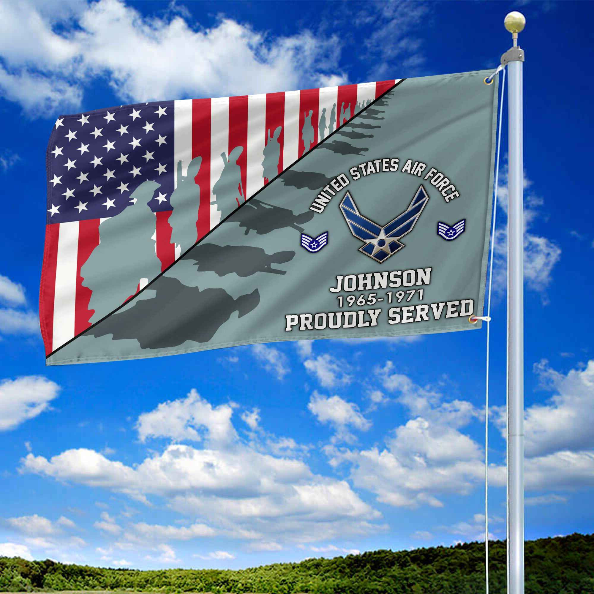 Premium Custom USAF Grommet Flag VPVC109504, Gifts For Air Force Veteran, Gifts For Dad, For Husband, Best Gifts On Father’s Day, Armed Forces Day, Independence Day, Veterans Day. Premium Custom USAF Grommet Flag VPVC109504, Gifts For Air Force Veteran, Gifts For Dad, For Husband, Best Gifts On Father’s Day, Armed Forces Day, Independence Day, Veterans Day.