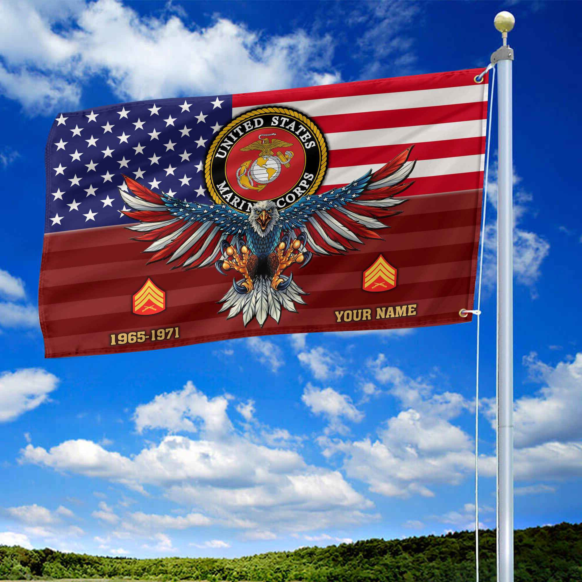 Premium Custom USMC Grommet Flag VPVC109003, Gifts For Marine Veteran, Gifts For Dad, For Husband, Best Gifts On Father’s Day, Armed Forces Day, Independence Day, Veterans Day. Premium Custom USMC Grommet Flag VPVC109003, Gifts For Marine Veteran, Gifts For Dad, For Husband, Best Gifts On Father’s Day, Armed Forces Day, Independence Day, Veterans Day.