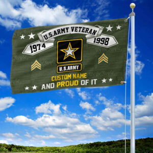 Unique Custom Name, Rank, Year US Army Grommet Flag VPVC107001, Gifts For Army Veteran, Gifts For Dad, For Husband, Best Gifts On Father's Day, Independence Day, Veterans Day. 1 1741937473928.jpg