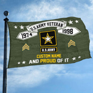 Unique Custom Name, Rank, Year US Army Grommet Flag VPVC107001, Gifts For Army Veteran, Gifts For Dad, For Husband, Best Gifts On Father's Day, Independence Day, Veterans Day. 2 1741937473938.jpg