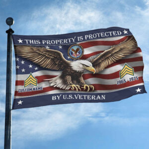Unique Custom Name, Rank, Year, US Veteran Grommet Flag VPVC108507, Gifts For US Veteran, Gifts For Dad, For Husband, Best Gifts On Father's Day, Independence Day, Veterans Day. 2 1741665490023.jpg