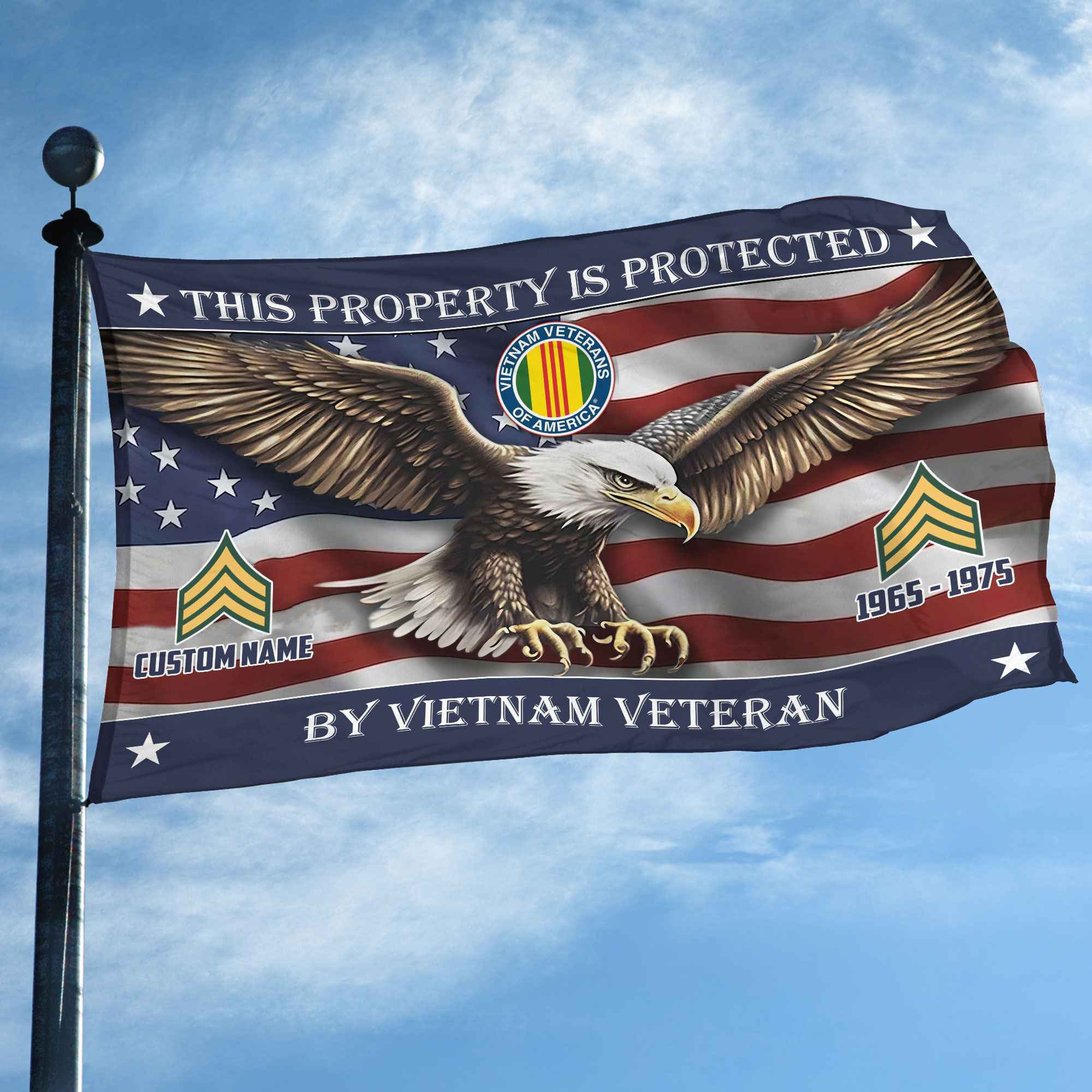 Unique Custom Name, Rank, Year, Vietnam Veteran Grommet Flag VPVC108506, Gifts For Vietnam Veteran, Gifts For Dad, For Husband, Best Gifts On Father’s Day, Independence Day, Veterans Day. Unique Custom Name, Rank, Year, Vietnam Veteran Grommet Flag VPVC108506, Gifts For Vietnam Veteran, Gifts For Dad, For Husband, Best Gifts On Father’s Day, Independence Day, Veterans Day.