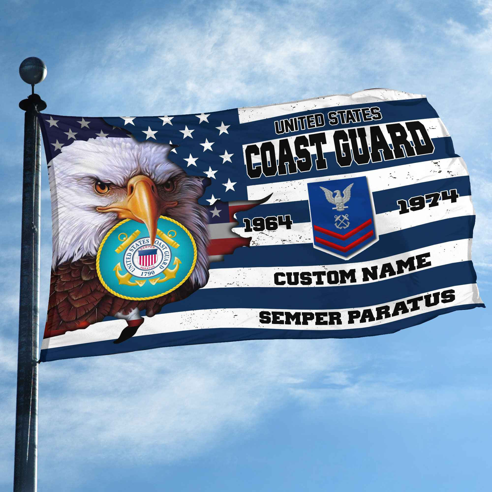 Premium Custom USCG Grommet Flag VPVC108705, Gifts For Coast Guard Veteran, Best Gifts On Father’s Day, Armed Forces Day, Independence Day, Veterans Day. Premium Custom USCG Grommet Flag VPVC108705, Gifts For Coast Guard Veteran, Best Gifts On Father’s Day, Armed Forces Day, Independence Day, Veterans Day.