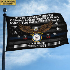 Premium Custom US Navy Grommet Flag, Gift For Navy Veteran VPVC104902, Gifts For Dad, For Husband, Best Gifts On Father's Day, Independence Day, Veterans Day. 2 1741164982891.jpg
