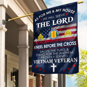 Premium Custom Vietnam Veteran Flag VPVC110006, Gifts For Vietnam Veteran, American Flag, Patriotic Flag, Garden Flag, House Flag, Best Gifts On Father’s Day, Independence Day, Veterans Day.