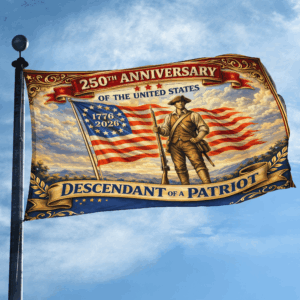 Premium America 250th Anniversary Grommet Flag VPVC120135, America 250th Flag, America 250th Birthday, Best Gifts On Independence Day, Veterans Day. 2 1774787919253.png