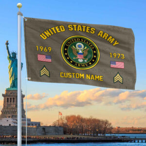 Premium Custom US Army Grommet Flag VPVC108610, Gifts For Army Veteran, Best Gifts On Father’s Day, Armed Forces Day, Independence Day, Veterans Day.