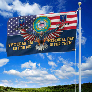 USCG Custom Grommet Flag VPVC106805, Gifts For Coast Guard Veteran, Best Gifts On Father's Day, Armed Forces Day, Independence Day, Veterans Day. 1 1741936951984.jpg