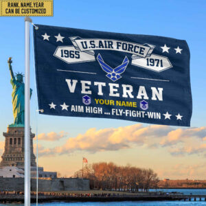 Premium Personalized USAF Veteran Grommet Flag, Gift For Air Force Veteran, Gift For Veterans Day, Memorial Day, Father's Day VPVC104304 3 1717043292273.jpg