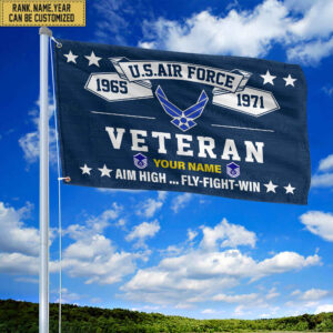 Premium Personalized USAF Veteran Grommet Flag, Gift For Air Force Veteran, Gift For Veterans Day, Memorial Day, Father's Day VPVC104304 4 1717043292283.jpg